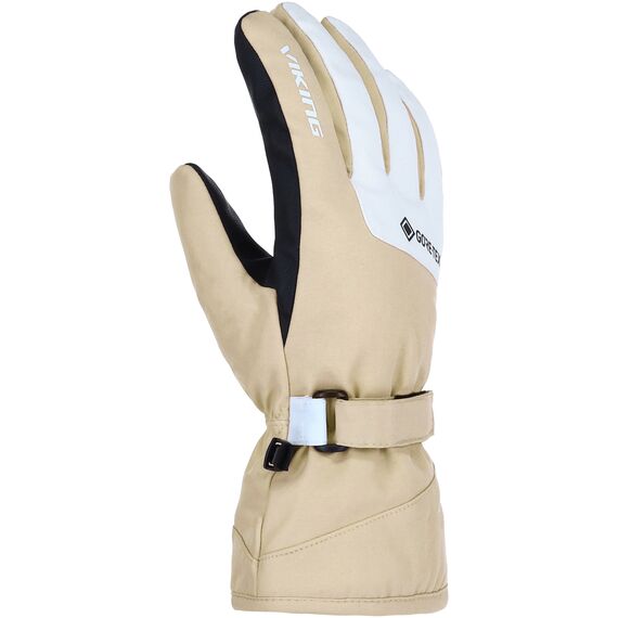 VIKING Rękawice Gloves Viking Sherpa 2.0 GTX Ski Lady beżowy, Kolor: beżowy, Rozmiar: 6