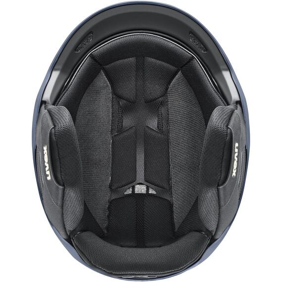 Kask narciarski UVEX Resolution niebieski, Kolor: niebieski, Rozmiar: 59-61, 4 zdjęcie