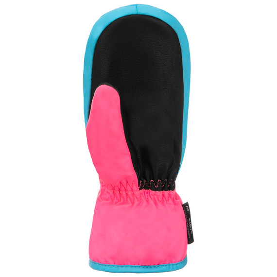 REUSCH rękawice dziecięce jednopalczaste Ben Mitten różowo-niebieskie, Kolor: różowy, Rozmiar: III, 3 zdjęcie