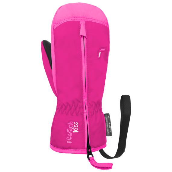REUSCH rękawice dziecięce jednopalczaste Ben Mitten fuksjowe, Kolor: fuksjowy, Rozmiar: V, 3 zdjęcie
