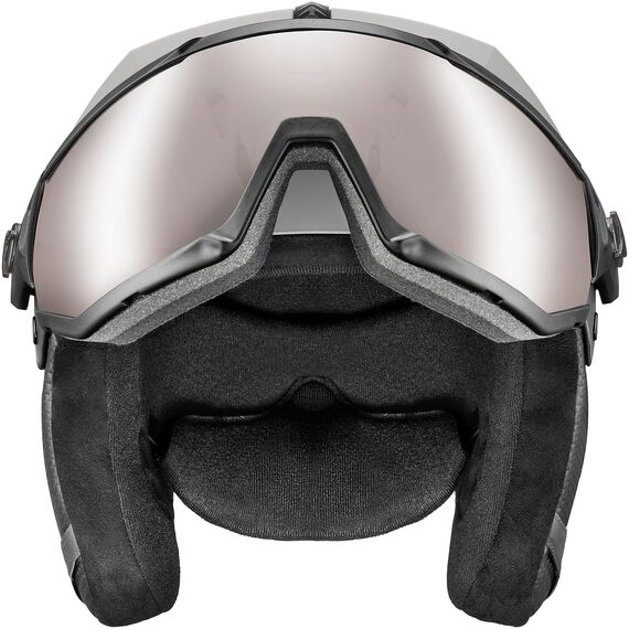 Kask narciarski UVEX Instinct Visor pro V szary, Kolor: szary, Rozmiar: 59-61, 2 zdjęcie