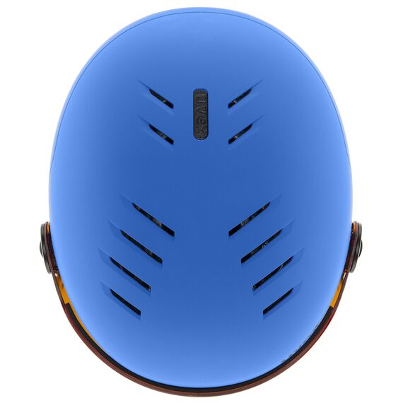 Kask narciarski dziecięcy UVEX Rocket junior Visor niebieski, Kolor: niebieski, Rozmiar: 51-55, 2 zdjęcie