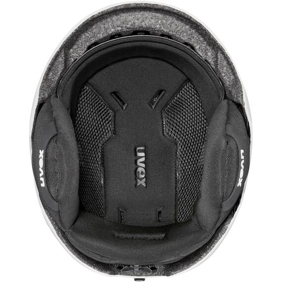 Kask narciarski dziecięcy UVEX Viti biały, Kolor: biały, Rozmiar: 54-58, 4 zdjęcie