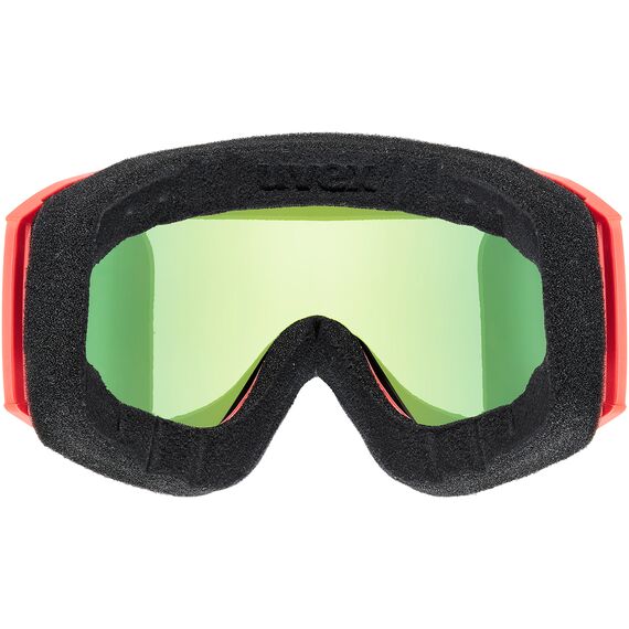 Gogle narciarskie UVEX Blast FM czerwone, Kolor: zielony, Rozmiar: one size, 4 zdjęcie