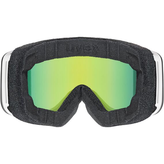 Gogle narciarskie UVEX Pwdr FM biało-żółte, Kolor: biało-żółty, Rozmiar: one size, 3 zdjęcie