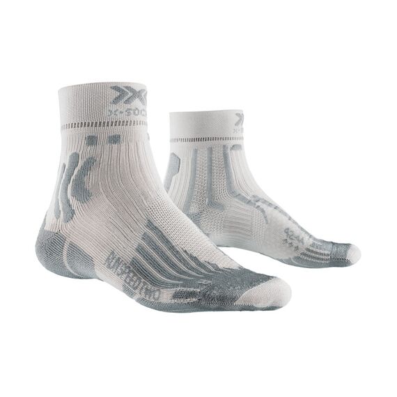 Skarpety męskie X-Socks RUN SPEED TWO 4.0 LIGHT CHARCOAL/PEARL GREY szare, Kolor: jasnoszary, Rozmiar: 39/41