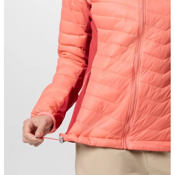 COLUMBIA kurtka zimowa damska Powder Pass II Hybrid różowa, Kolor: różowy, Rozmiar: L, 2 zdjęcie