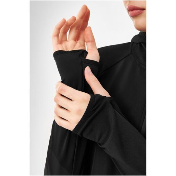 Viking Bluza damska Dimaro Hoodie Lady rozpinana z kapturem czarna