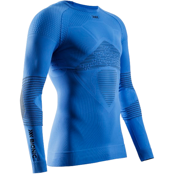 Koszulka męska X-Bionic ENERGIZER 4.0 SHIRT LG SL granatowa, Kolor: granatowy, Rozmiar: L