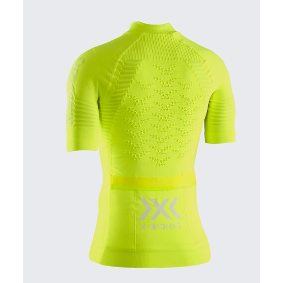 Koszulka męska X-Bionic EFFEKTOR 4.0 BIKE ZIP żółta, Kolor: zielony, Rozmiar: S, 2 zdjęcie