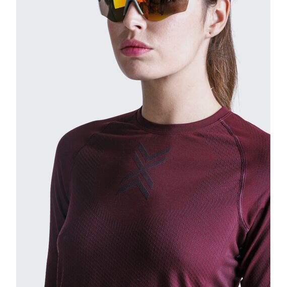 Koszulka z długim rękawem damska X-Bionic XCEED RUN SHIRT LS WMN OXIDE RED/X BLACK czerwona, Kolor: czerwony, Rozmiar: M, 6 zdjęcie Koszulka z długim rękawem damska X-Bionic XCEED RUN SHIRT LS WMN OXIDE RED/X BLACK czerwona, Kolor: czerwony, Rozmiar: M, 6 zdjęcie