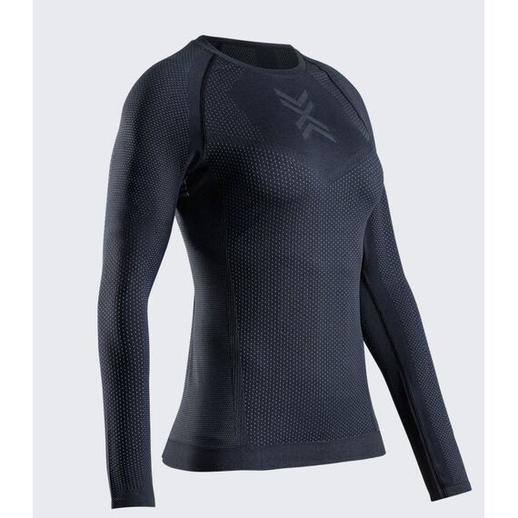 Koszulka z długim rękawem damska X-Bionic XCEED RUN SHIRT LS WMN X BLACK/RHINO GREY czarna, Kolor: czarny, Rozmiar: L Koszulka z długim rękawem damska X-Bionic XCEED RUN SHIRT LS WMN X BLACK/RHINO GREY czarna, Kolor: czarny, Rozmiar: L