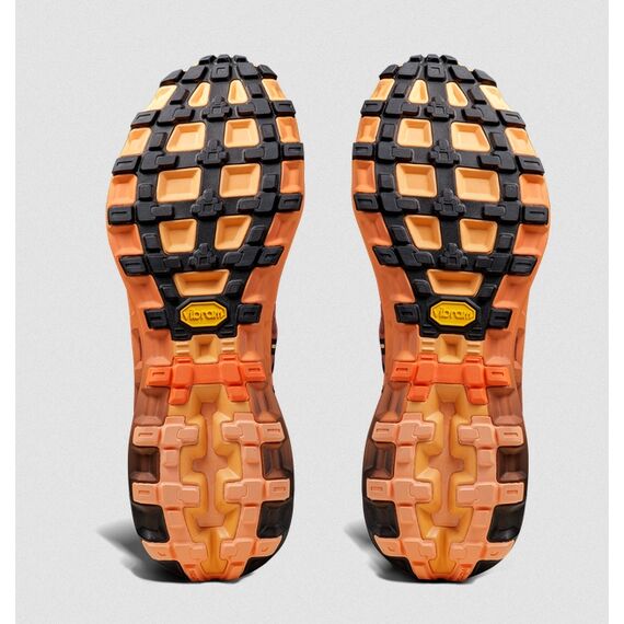 Buty biegowe X-Bionic TERRASKIN X01 X BLACK/DARK PEACH/FRESH PEACH czarno-pomarańczowe, Kolor: czarny, Rozmiar: 8, 3 zdjęcie