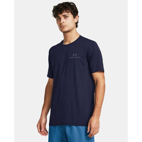 UNDER ARMOUR koszulka męska treningowa na siłownię Vanish Energy, Kolor: granatowy, Rozmiar: XL