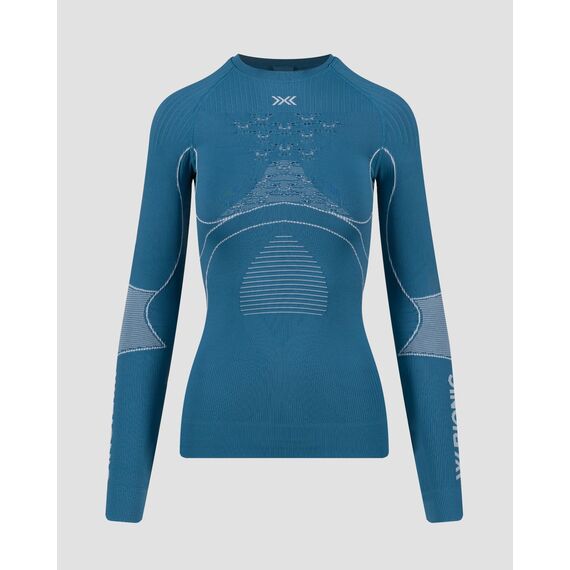 Koszulka damska X-Bionic ENERGY ACCUMULATOR 4.0 SHIRT LG SL [K: A015 R: L], Kolor: granatowy, Rozmiar: L