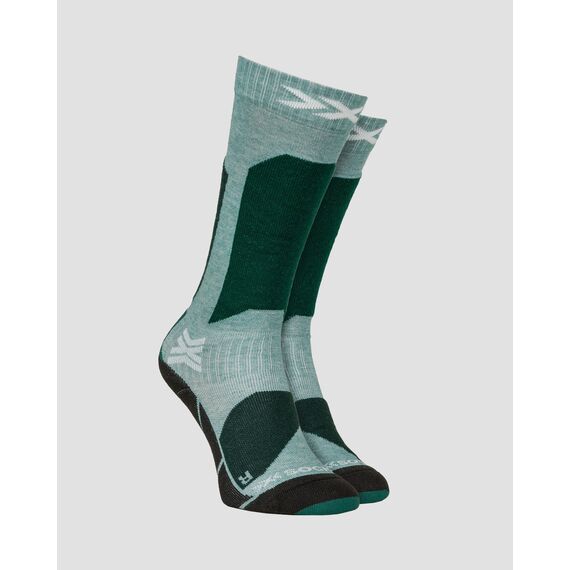 Skarpety juniorskie X-Socks SKI DISCOVER OTC JR szaro-zielone, Kolor: szary, Rozmiar: 31/34 Skarpety juniorskie X-Socks SKI DISCOVER OTC JR szaro-zielone, Kolor: szary, Rozmiar: 31/34