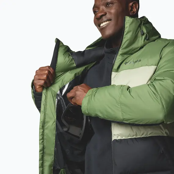 COLUMBIA kurtka zimowa puchowa męska Slope Style zielony, Kolor: zielony, Rozmiar: M, 4 zdjęcie