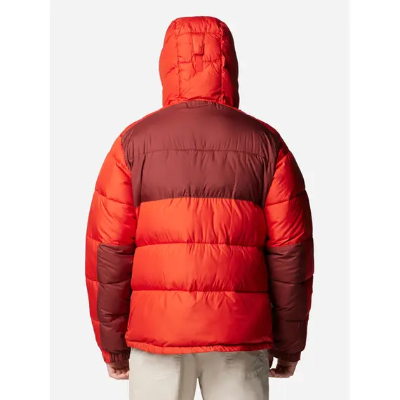 COLUMBIA kurtka puchowa zimowa męska Pike Lake II, Kolor: czerwony, Rozmiar: XL, 7 zdjęcie