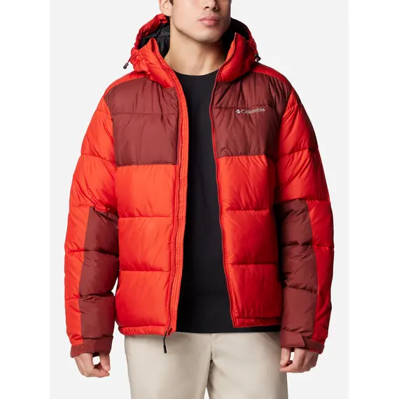 COLUMBIA kurtka puchowa zimowa męska Pike Lake II, Kolor: czerwony, Rozmiar: XL, 2 zdjęcie