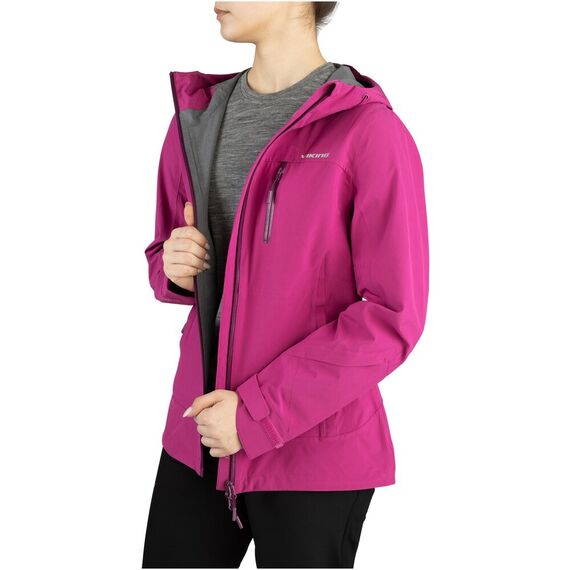 VIKING Kurtka Trek Pro 2.0 Lady różowa, Kolor: fioletowy, Rozmiar: XS, 4 zdjęcie