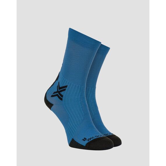 Skarpety unisex X-Socks BIKE PERFORM CREW MINERAL BLUE/X BLACK granatowe, Kolor: granatowy, Rozmiar: 45/47 Skarpety unisex X-Socks BIKE PERFORM CREW MINERAL BLUE/X BLACK granatowe, Kolor: granatowy, Rozmiar: 45/47