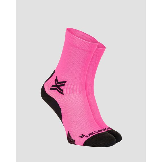 Skarpety unisex X-Socks RUN DISCOVER CREW FLUO PINK/X BLACK różowe, Kolor: różowy, Rozmiar: 35/38 Skarpety unisex X-Socks RUN DISCOVER CREW FLUO PINK/X BLACK różowe, Kolor: różowy, Rozmiar: 35/38