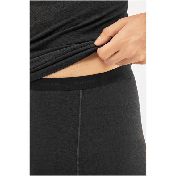 Bielizna męska VIKING Gasher Man Set Merino czarna