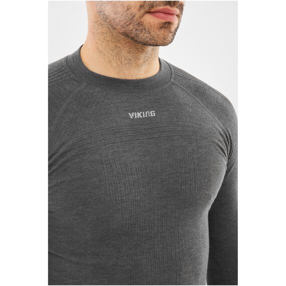 Bielizna męska zestaw VIKING Tende Man Set PrimaLoft Cashmere szara