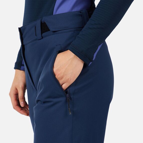 ROSSIGNOL SPODNIE NARCIARSKIE W STRAWPILE INSULATED PANT granatowy