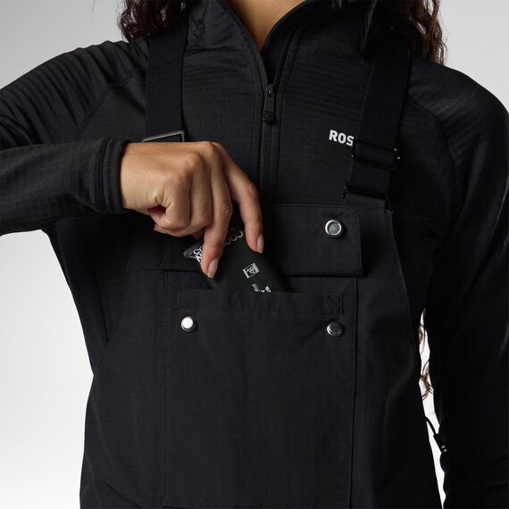 ROSSIGNOL SPODNIE NARCIARSKIE W OUTERLIMITS INSULATED BIB czarny