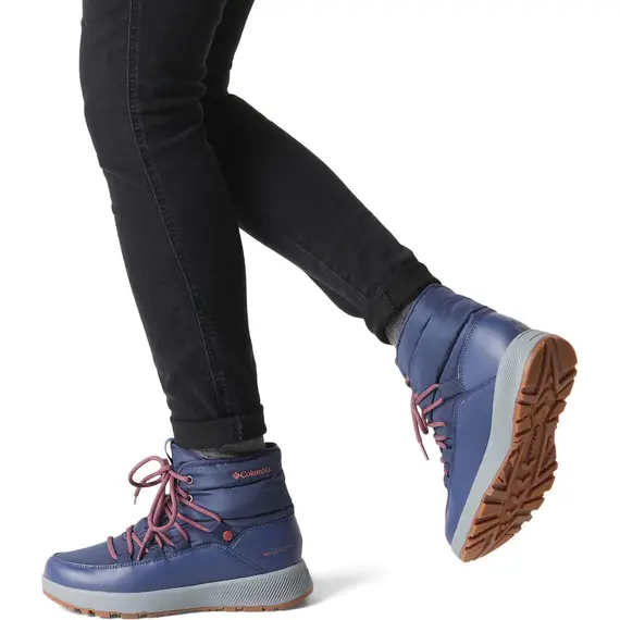 COLUMBIA buty zimowe trzewiki damskie Slopeside Village Omni Heat MID granatowy