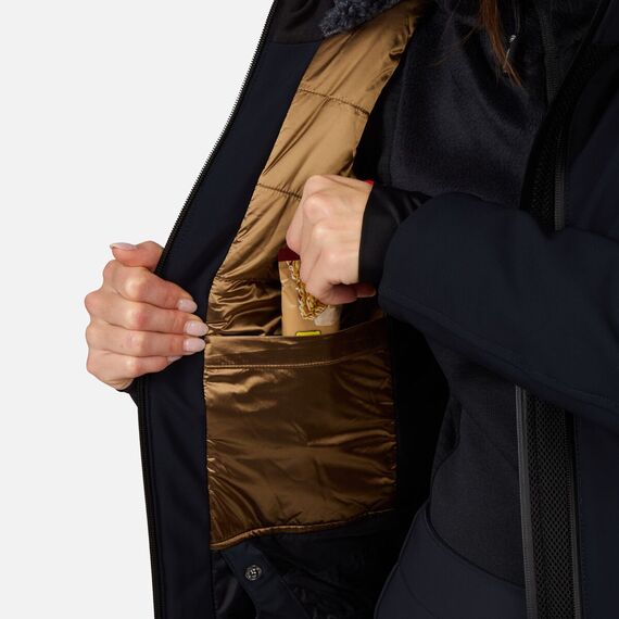 ROSSIGNOL KURTKA NARCIARSKA DAMSKA W CIELOALTO JKT czarny