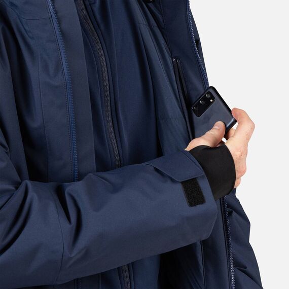 ROSSIGNOL KURTKA NARCIARSKA MĘSKA ROCHRUN INSULATED JKT granatowy