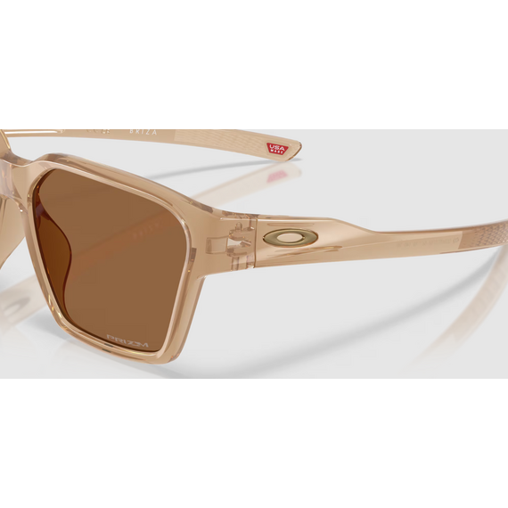 OAKLEY okulary przeciwsłoneczne z pokrowcem BRIZA Pol Sepia/Przm Bronze