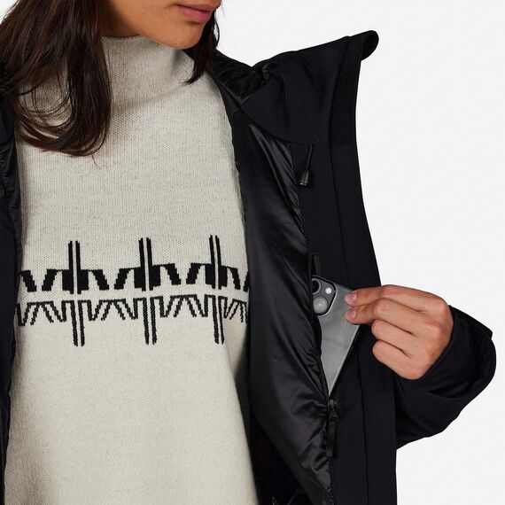 ROSSIGNOL KURTKA NARCIARSKA DAMSKA W CIASTEL JKT czarny