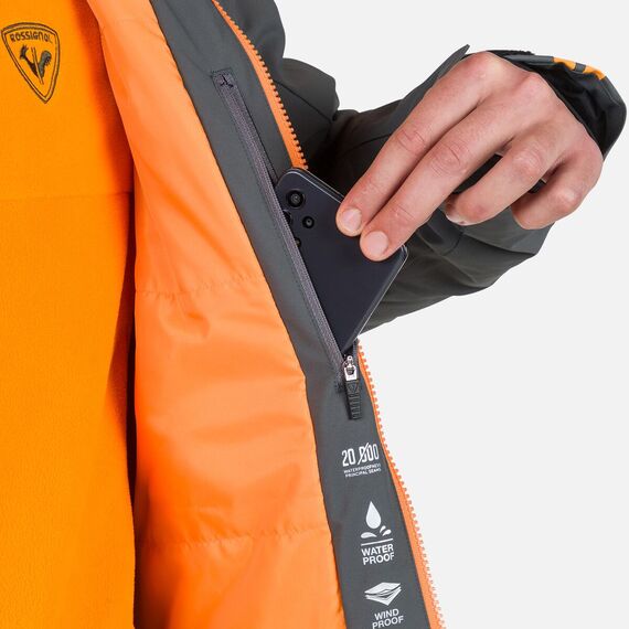 ROSSIGNOL KURTKA NARCIARSKA MĘSKA STRAWPILE JKT szary