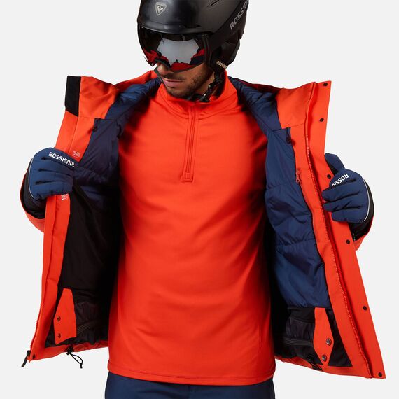 ROSSIGNOL KURTKA NARCIARSKA MĘSKA VELIKA INSULATED JKT pomarańczowy