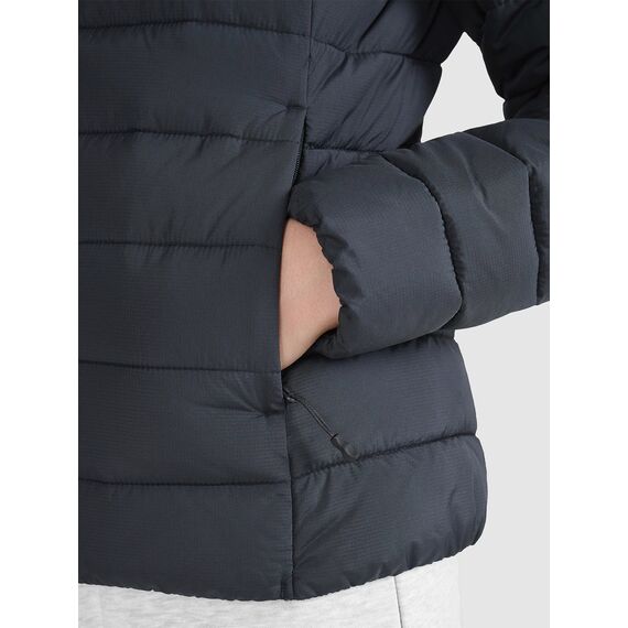 4F kurtka damska zimowa puchowaw z kapturem 4FWAW25TDJAF580 czarna, Kolor: czarny, Rozmiar: S, 4 zdjęcie