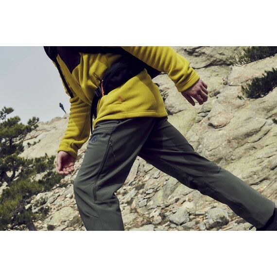 MAMMUT spodnie męskie trekkingowe Runbold Winter zielone, Kolor: zielony, Rozmiar: 50, 6 zdjęcie