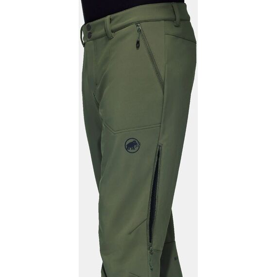 MAMMUT spodnie męskie trekkingowe Runbold Winter zielone, Kolor: zielony, Rozmiar: 52, 5 zdjęcie
