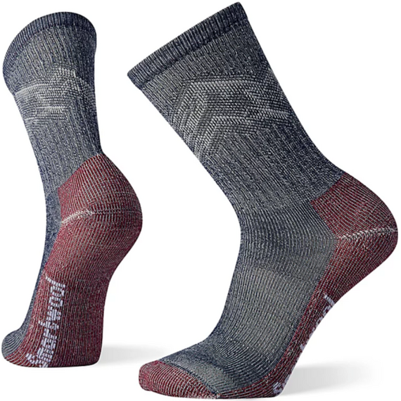 SMARTWOOL skarpety turystyczne długie U'S Hike szare, Kolor: jasnoszary, Rozmiar: M