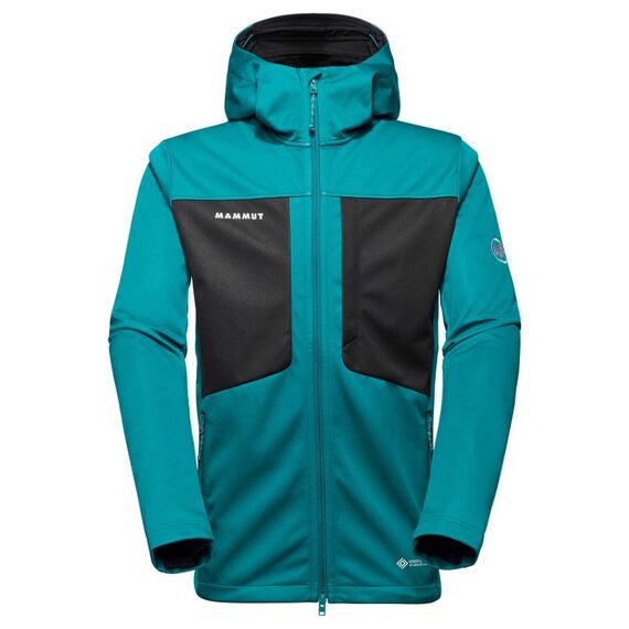 MAMMUT kurtka trekkingowa męska VIII SO niebieska, Kolor: niebieski, Rozmiar: M