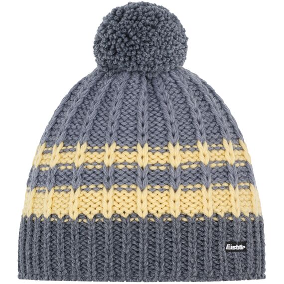 Czapka Eisbar Kova Pompon MÜ, Kolor: szary, Rozmiar: one size