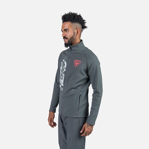 ROSSIGNOL BLUZA NARCIARSKA MĘSKA NEW HERO CLASSIQUE CLIM szary, Kolor: szary, Rozmiar: M, 3 zdjęcie