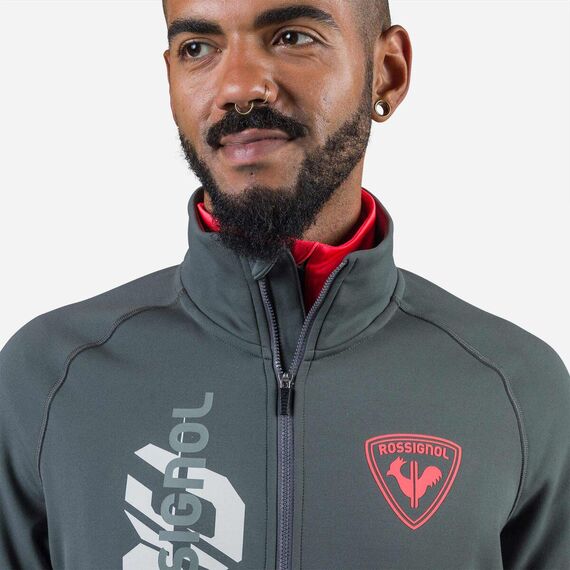 ROSSIGNOL BLUZA NARCIARSKA MĘSKA NEW HERO CLASSIQUE CLIM szary, Kolor: szary, Rozmiar: XL, 5 zdjęcie