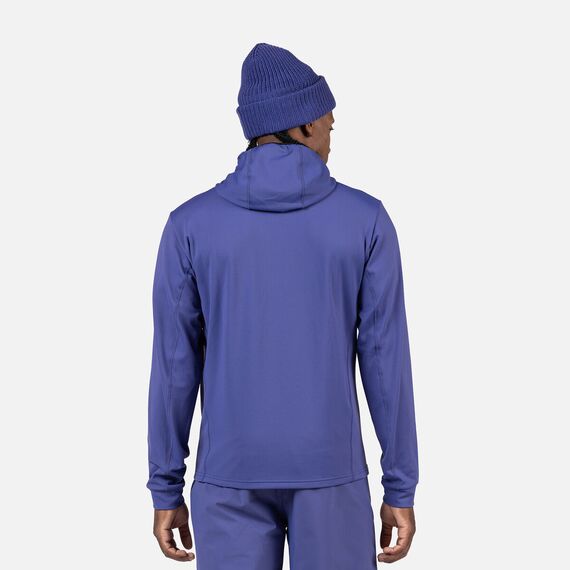 ROSSIGNOL BLUZA NARCIARSKA MĘSKA MID LAYER STRETCH HOODIE niebieski