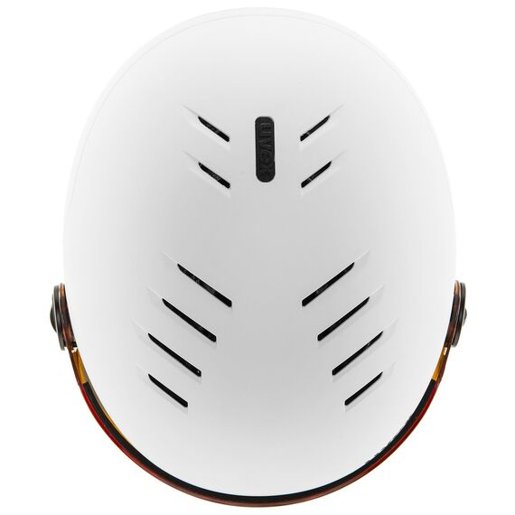 Kask narciarski dziecięcy UVEX Rocket jr. Visor biały, Kolor: biały, Rozmiar: 51-55, 6 zdjęcie