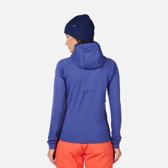ROSSIGNOL BLUZA NARCIARSKA DAMSKA W MID LAYER THIN FZ niebieski
