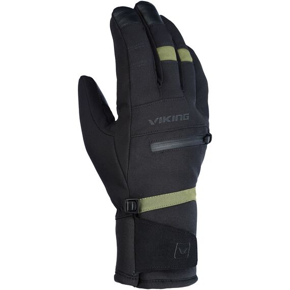 VIKING Rękawice Gloves Viking Kuruk 2.0 Ski Man czarny, Kolor: czarny, Rozmiar: 9