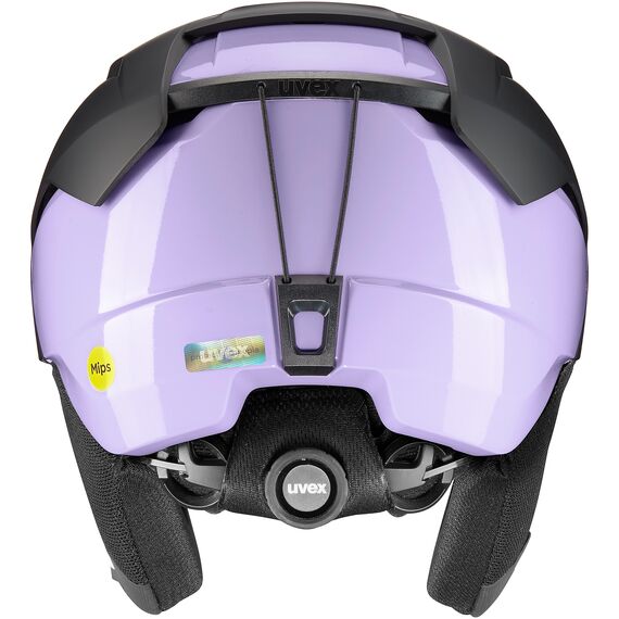 UVEX Kask levitate MIPS czarno-fioletowy, Kolor: czarno-fioletowy, Rozmiar: 58-61, 5 zdjęcie